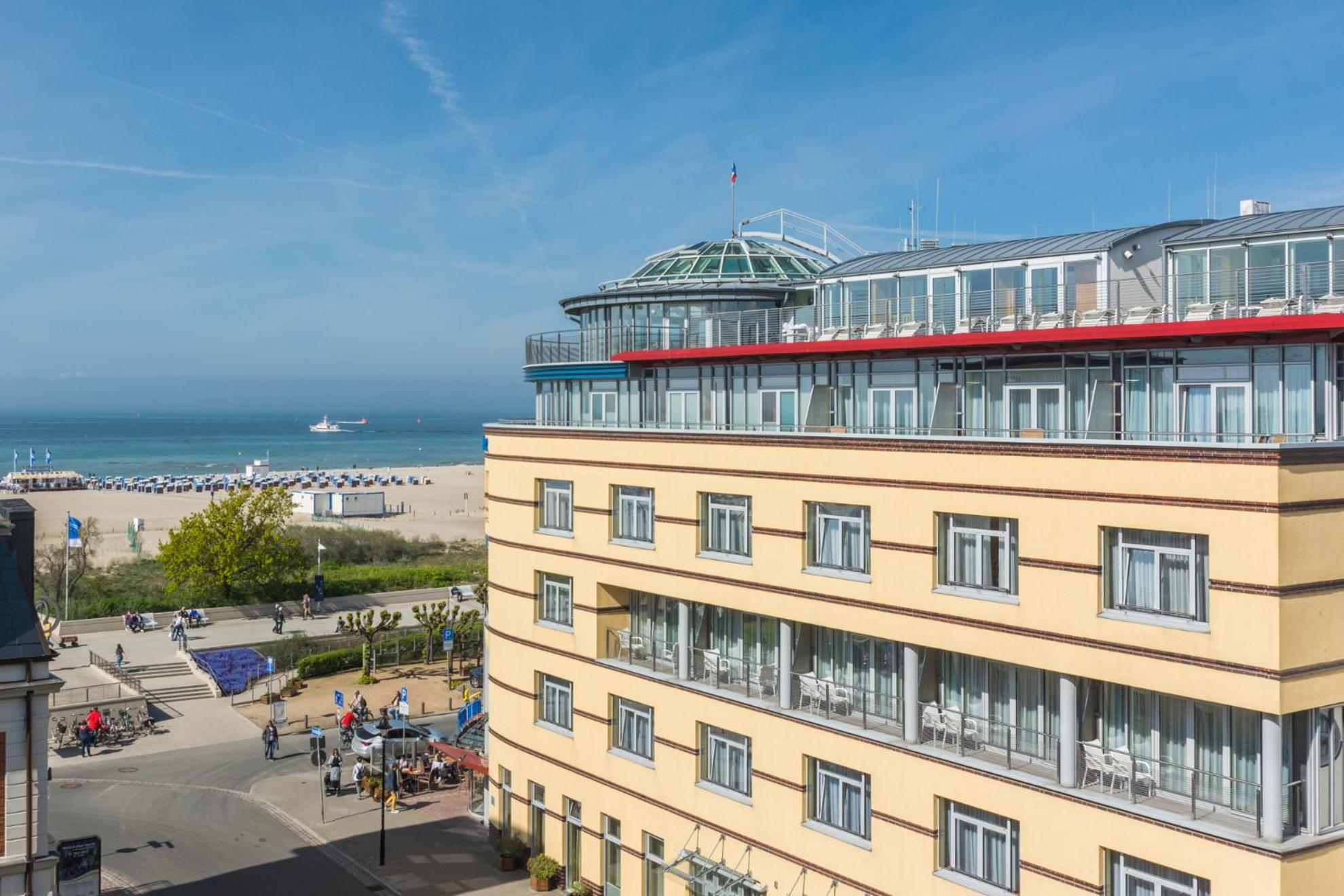 Strand-Hotel Huebner Rostock Exterior foto