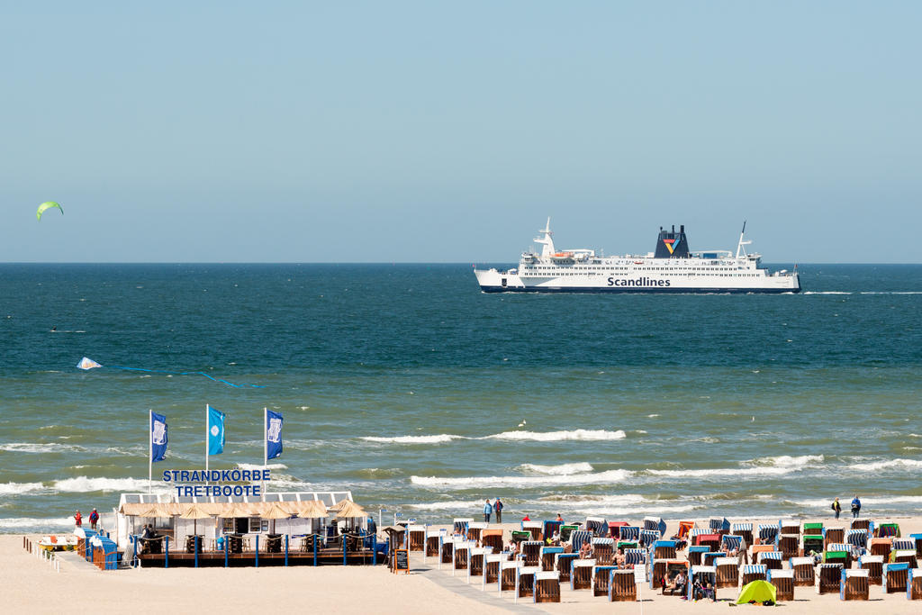 Strand-Hotel Huebner Rostock Exterior foto